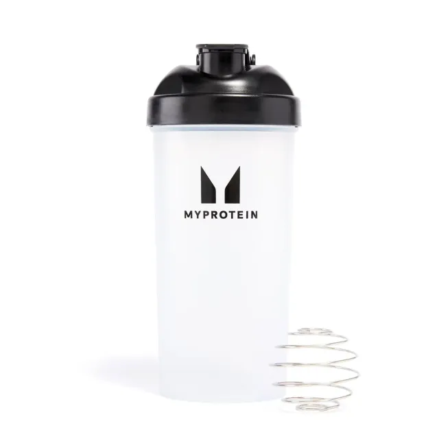 Myprotein Shaker 600 ml transparent noir bille