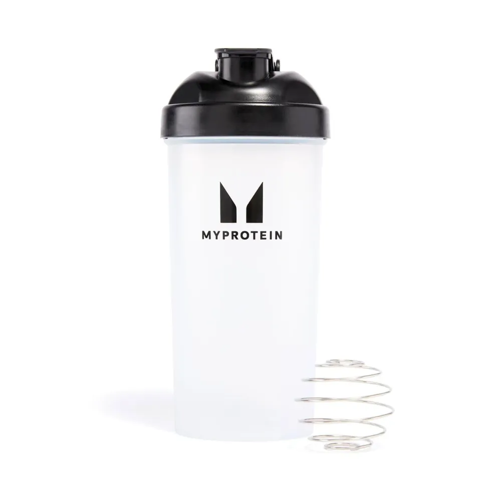 Myprotein Shaker 600 ml transparent noir bille