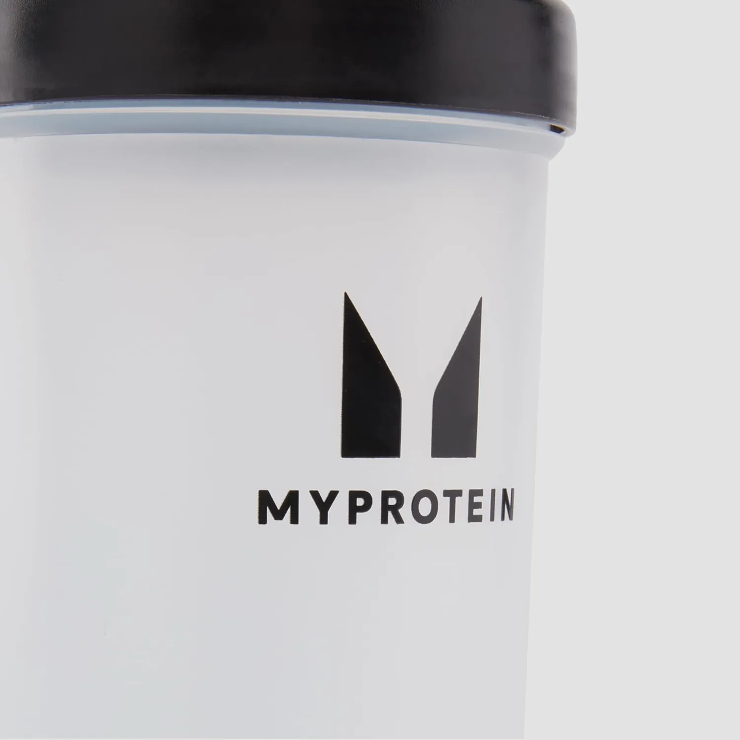 Myprotein Shaker 600 ml transparent noir bille