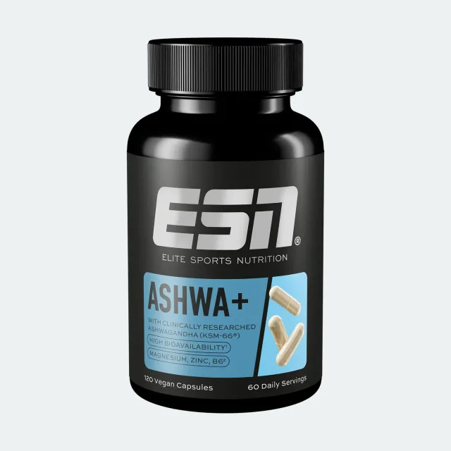 ESN Ashwa+ gélules ashwagandha KSM-66 120 gélules