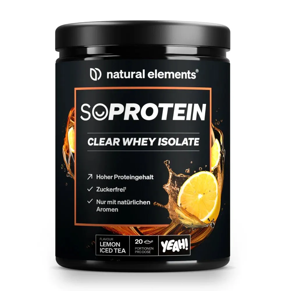 Natural Elements SoProtein Clear Whey Isolate whey 600 g mangue passion