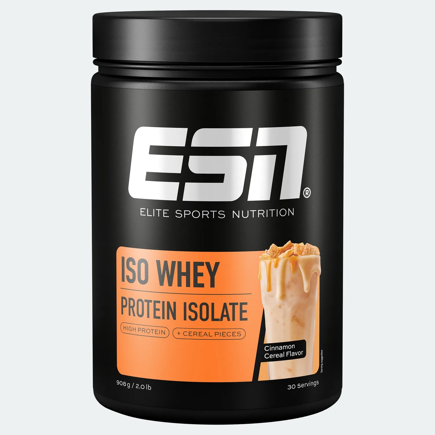 ESN Iso Whey protéine Cinnamon Cereal 908 g pauvre en glucides