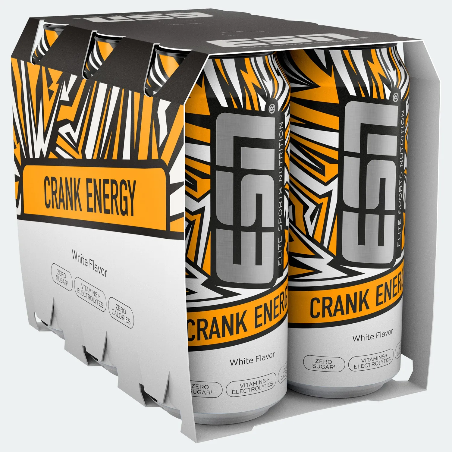 ESN Crank Energy boisson énergisante 500ml sans sucre