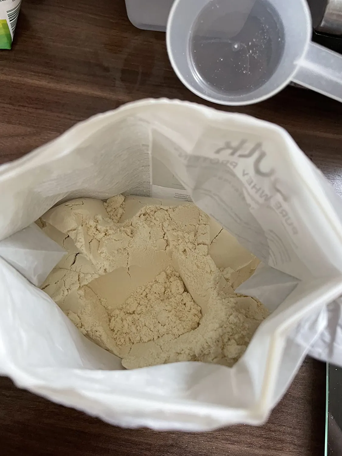 BULK Pure Whey protéine en poudre 1 kg Vanille moins sucrée