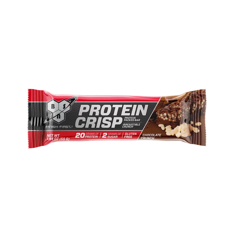 BSN Protein Crisp barre protéinée Chocolat Crunch 12 barres