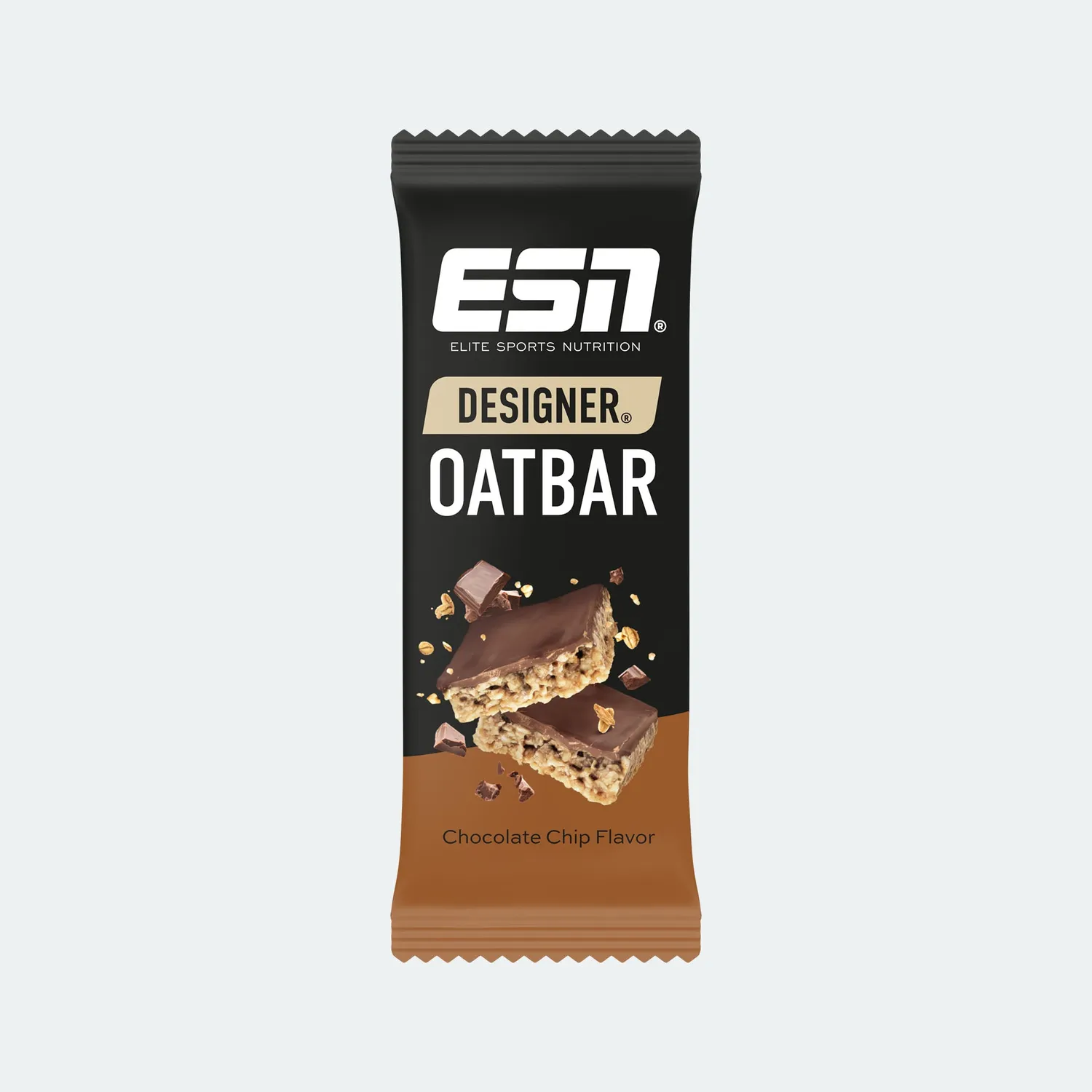 ESN Designer Oatbar barre d’avoine 100 g Chocolate Chip, avoine