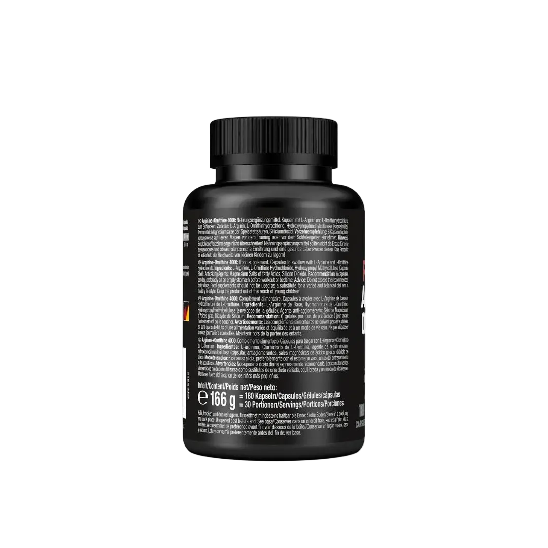 Weider Arginine + Ornithine 4000 gélules 180 gélules