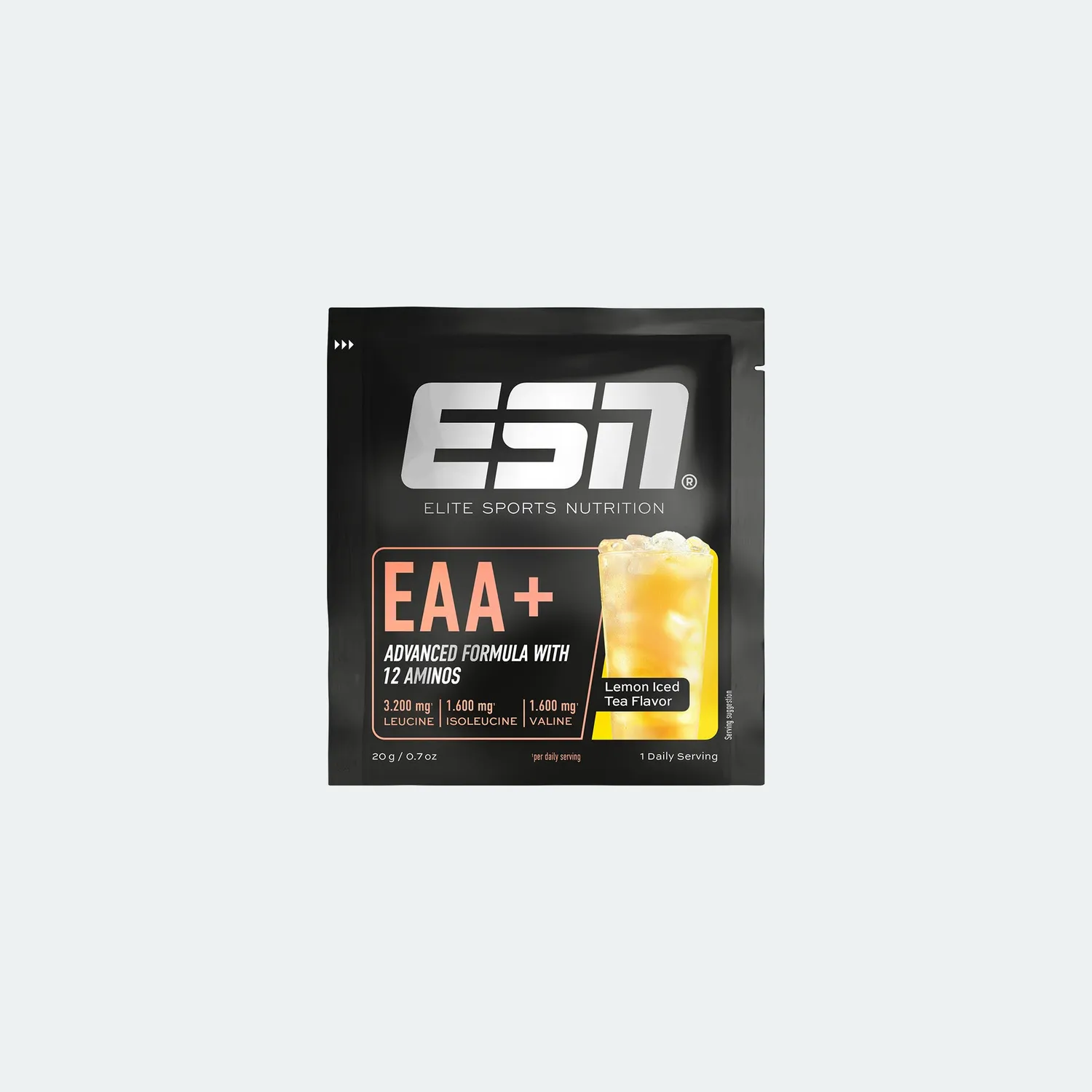 ESN EAA+ poudre Lemon Iced Tea 400 g 12 acides aminés