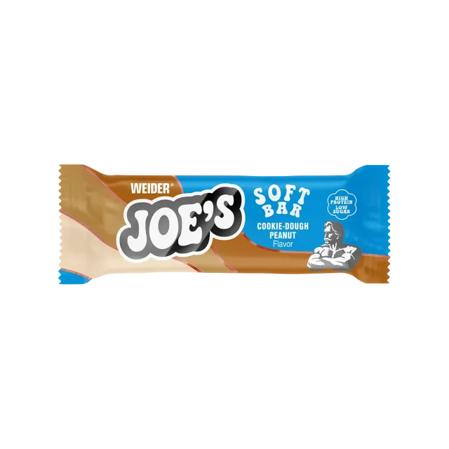 Weider Joe's Soft Protein Bar barre protéinée Cookie-Dough Peanut