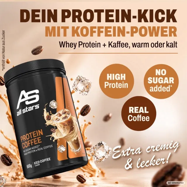 AllStars Protein Coffee poudre protéinée au café