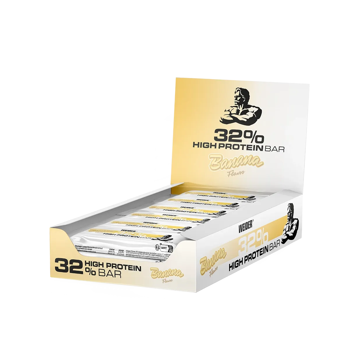 Weider 32% Protein Bar barre protéinée 12 pièces chocolat
