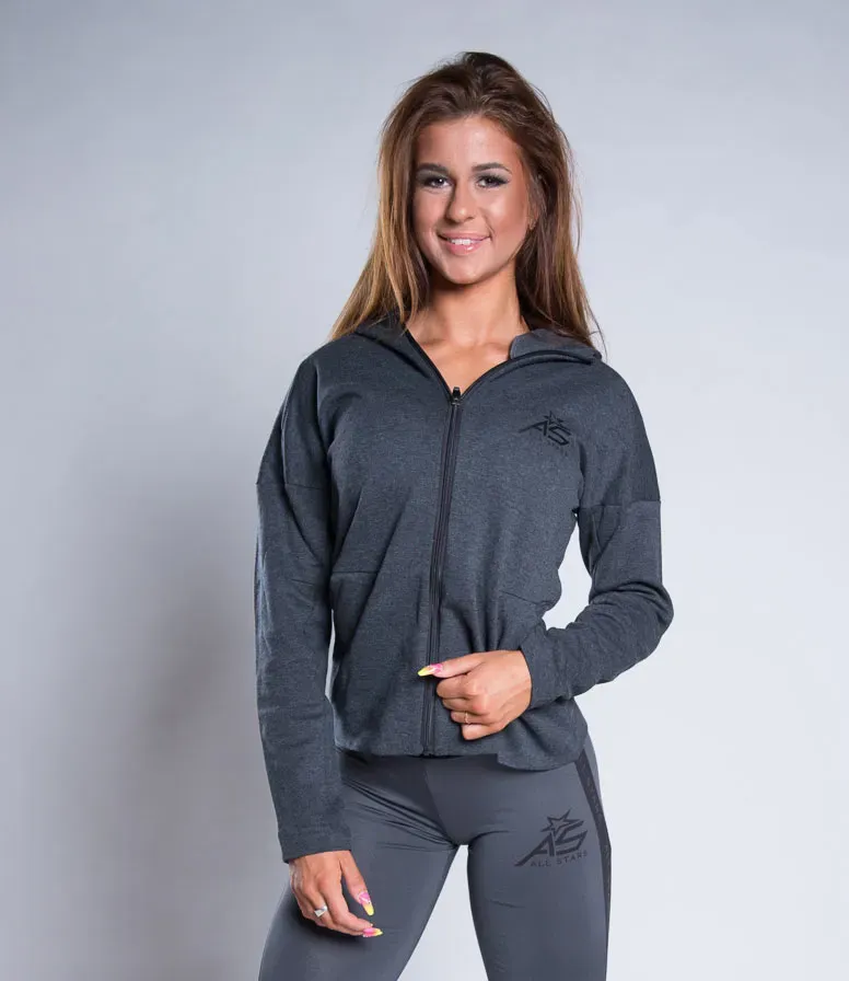 AllStars Hoody Zipper melange sweat zippé XS coton polyester