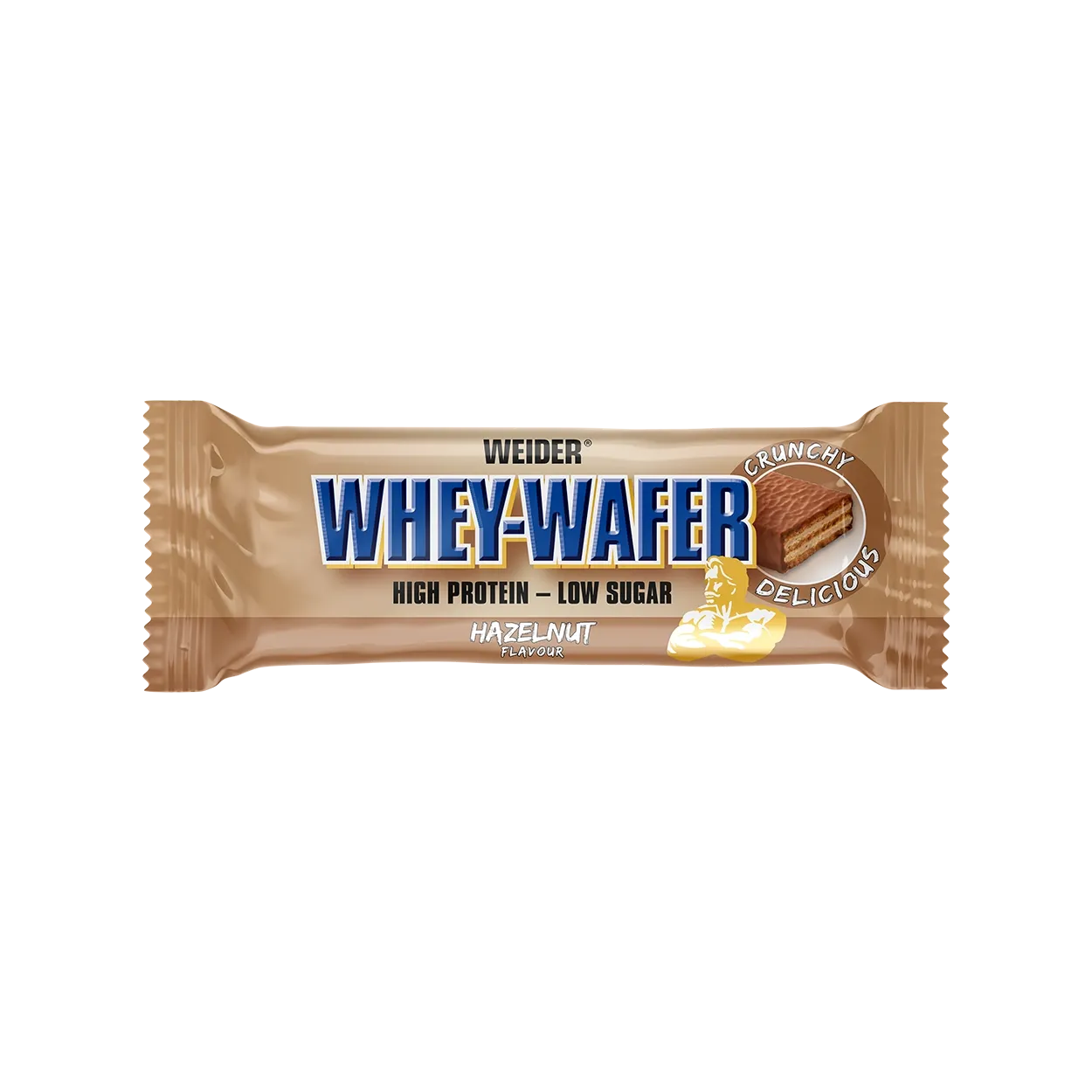Weider Whey Wafer gaufrette protéinée boîte de 12 chocolat