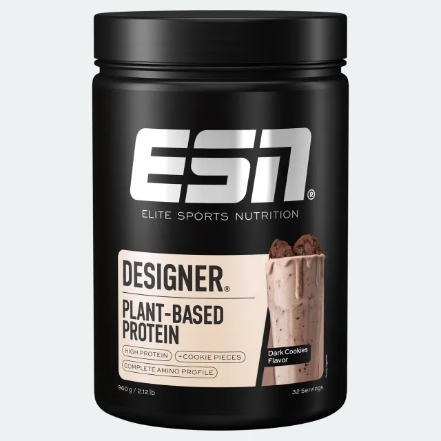 ESN Designer Plant Based Protein protéine végétale Dark Cookies 960 g vegan