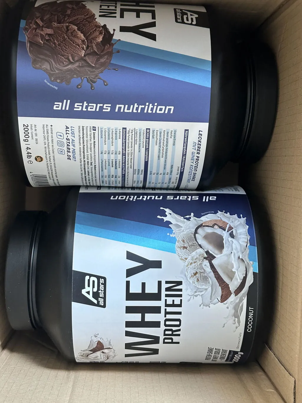 AllStars Whey Protein poudre 2 000 g Cookies & Cream