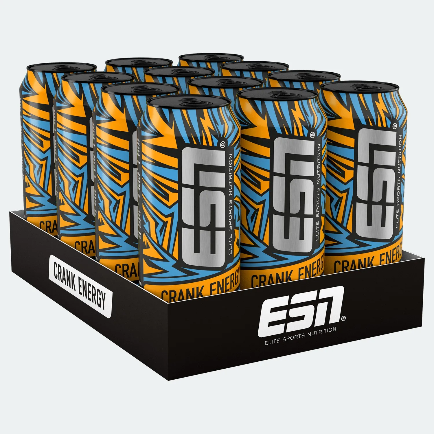 ESN Crank Energy boisson énergisante 500ml sans sucre