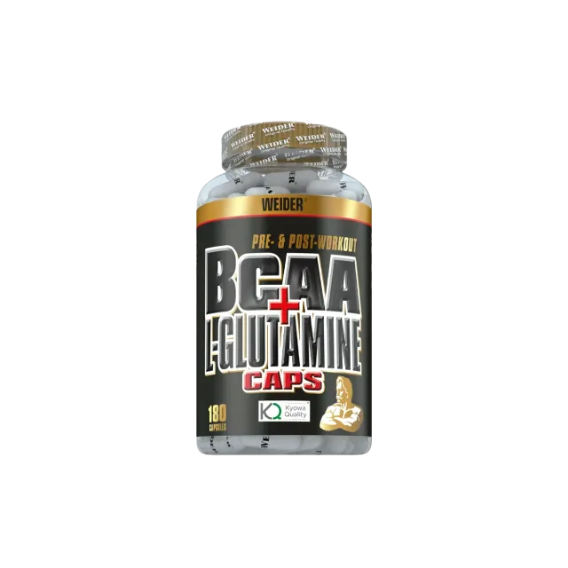 Weider BCAA + L-Glutamine Caps gélules 180 unités végétales