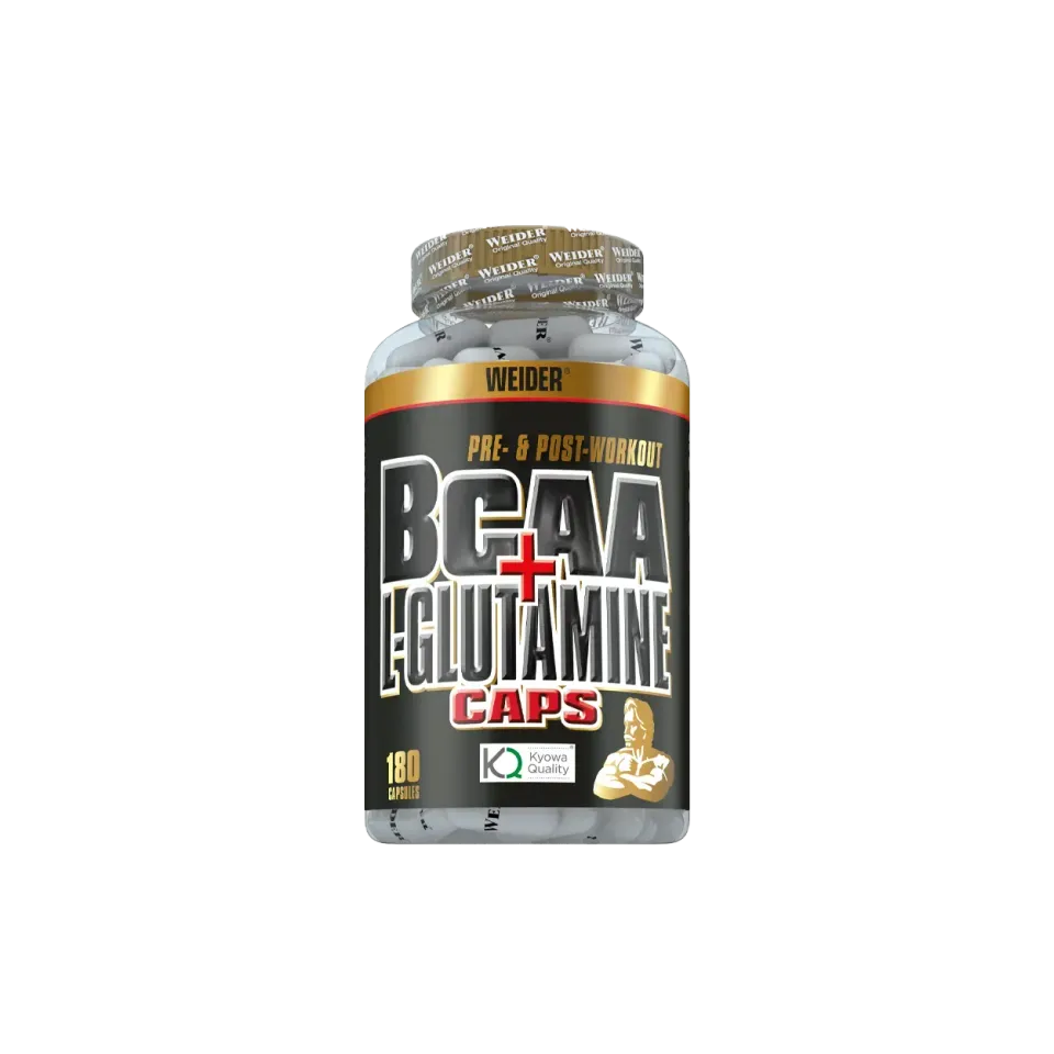 Weider BCAA + L-Glutamine Caps gélules 180 unités végétales