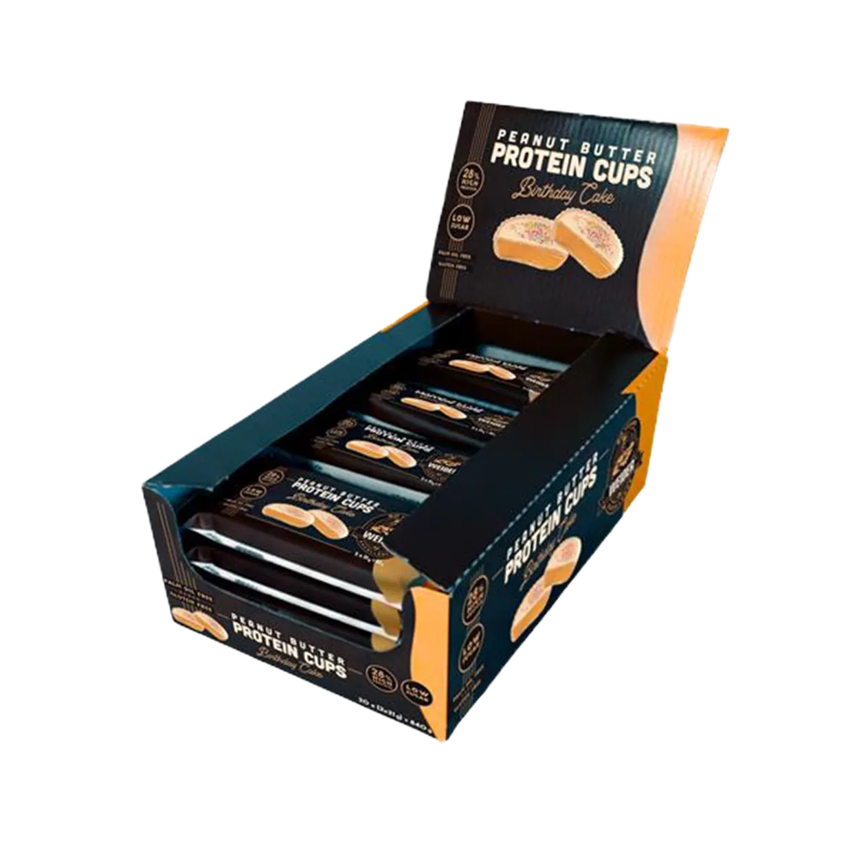 Weider Protein Cups cups protéinés Peanut Butter, faibles en sucres