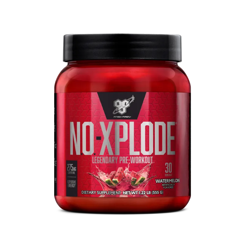 BSN N.O.-Xplode pré-workout framboise bleue 30 doses énergie
