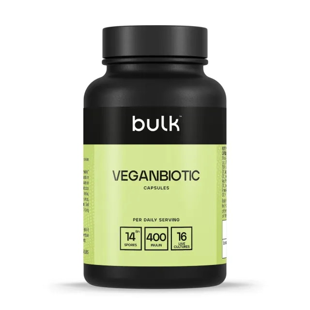 BULK Veganbiotic capsules végétaliennes 60 unités 14 milliards UFC