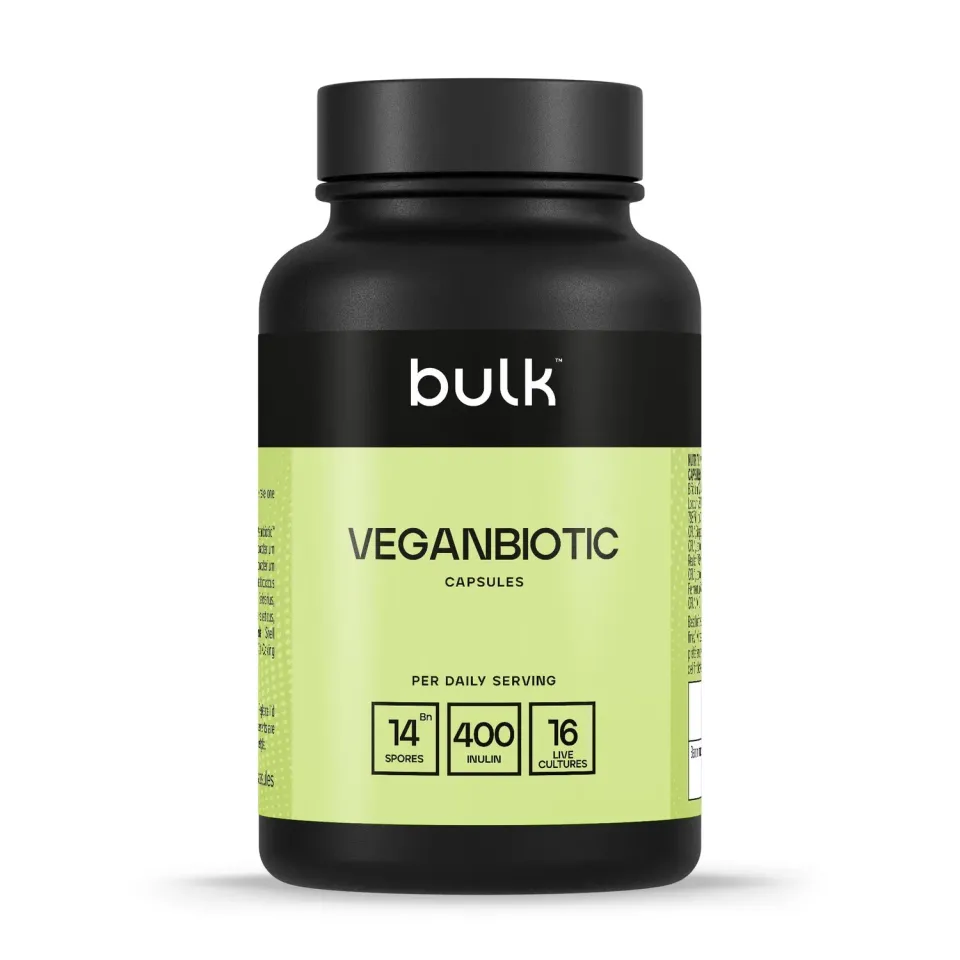 BULK Veganbiotic capsules végétaliennes 60 unités 14 milliards UFC