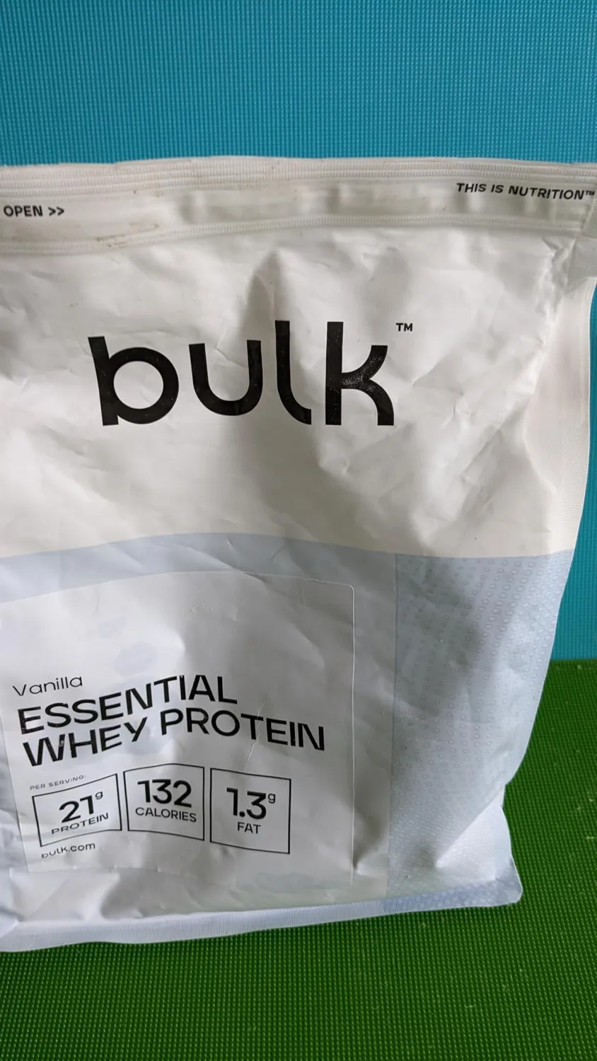 BULK Essential Whey protéines de lactosérum vanille 1 kg