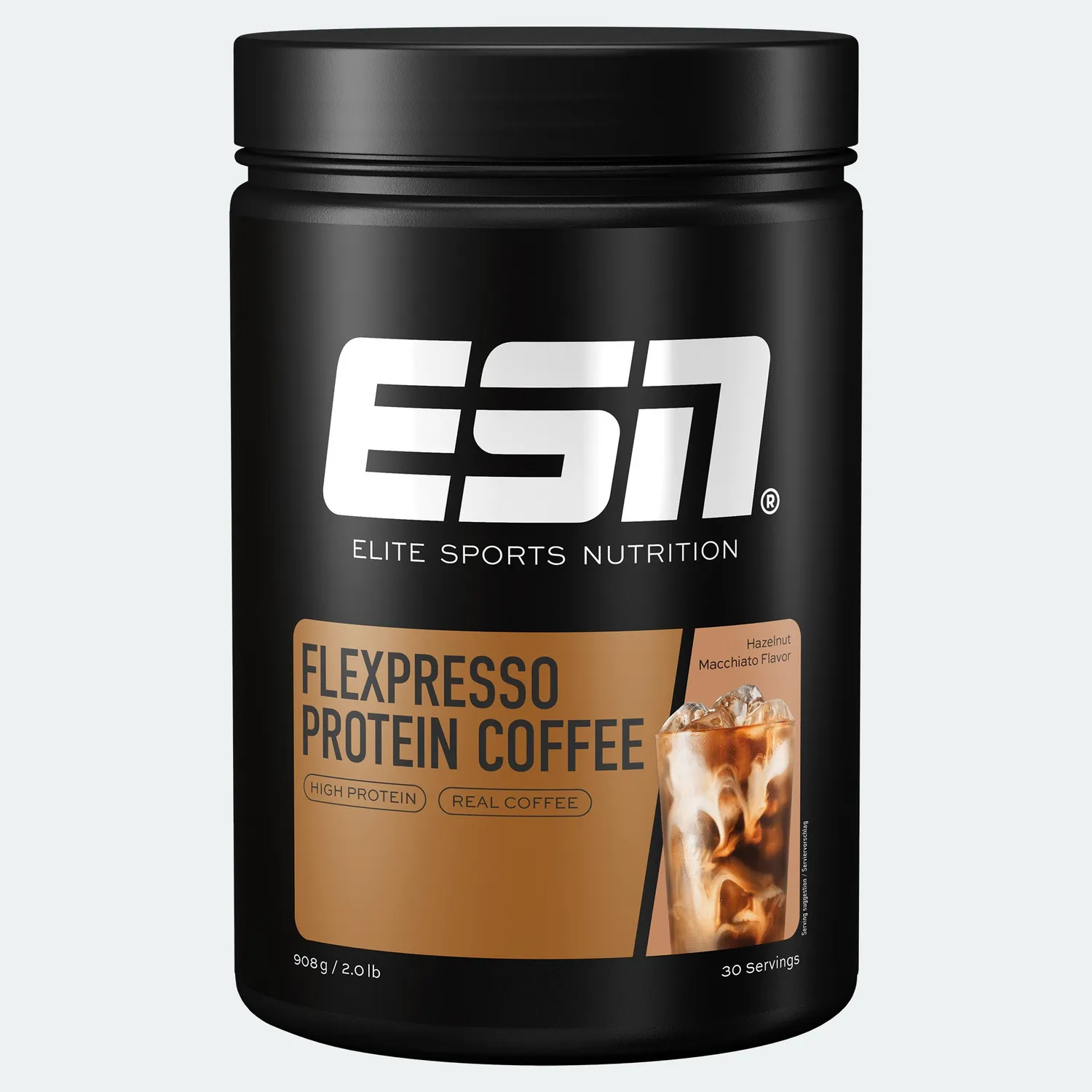ESN Flexpresso café protéiné chocolat 30 g 23 g protéines