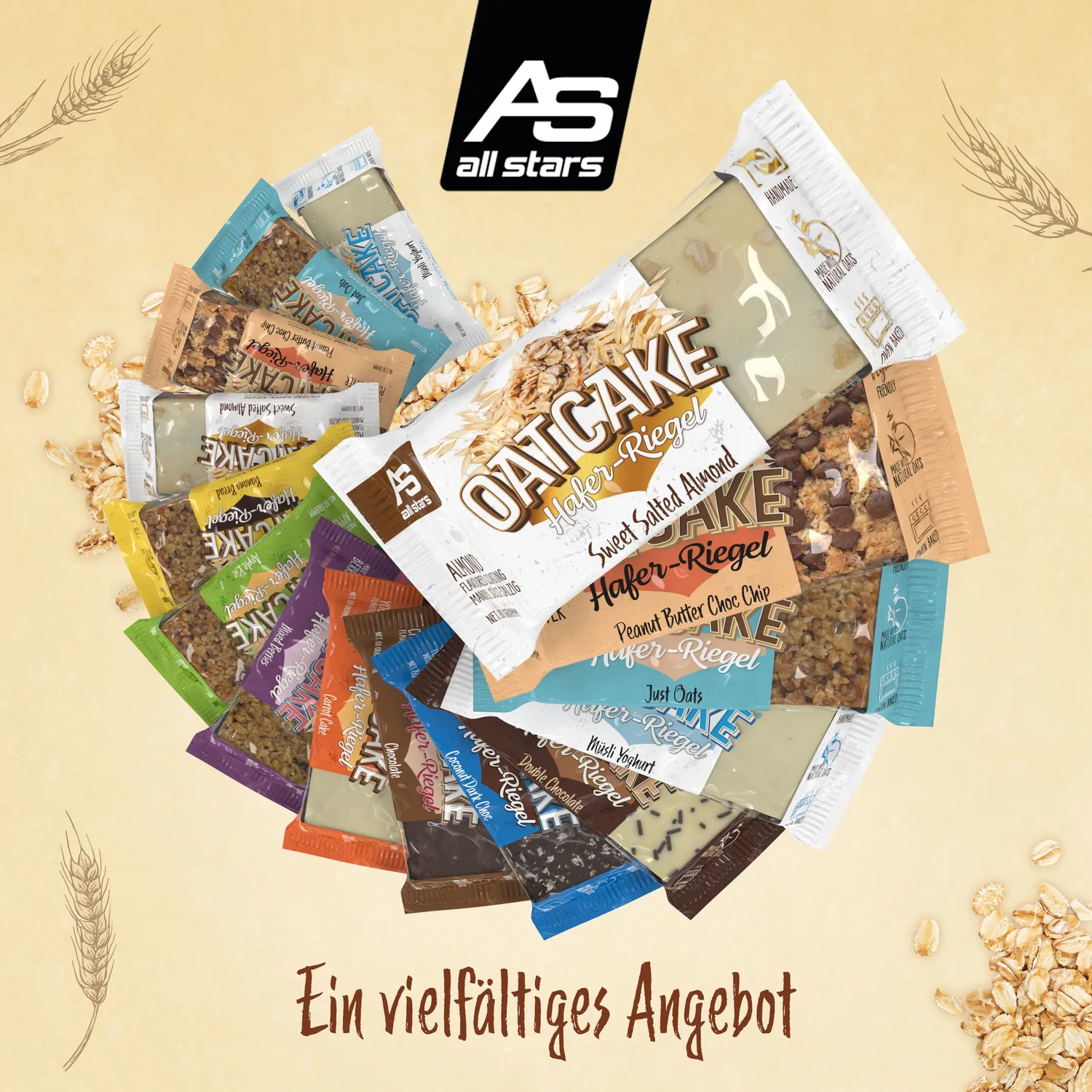 AllStars Oatcake Hafer-Riegel barre d’avoine Just Oats 80 g