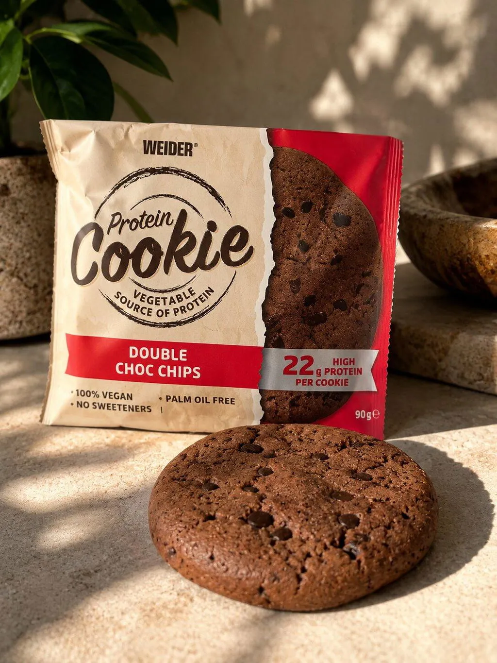 Weider Protein Cookies vegan cookies protéinés 12 pièces Double Choc