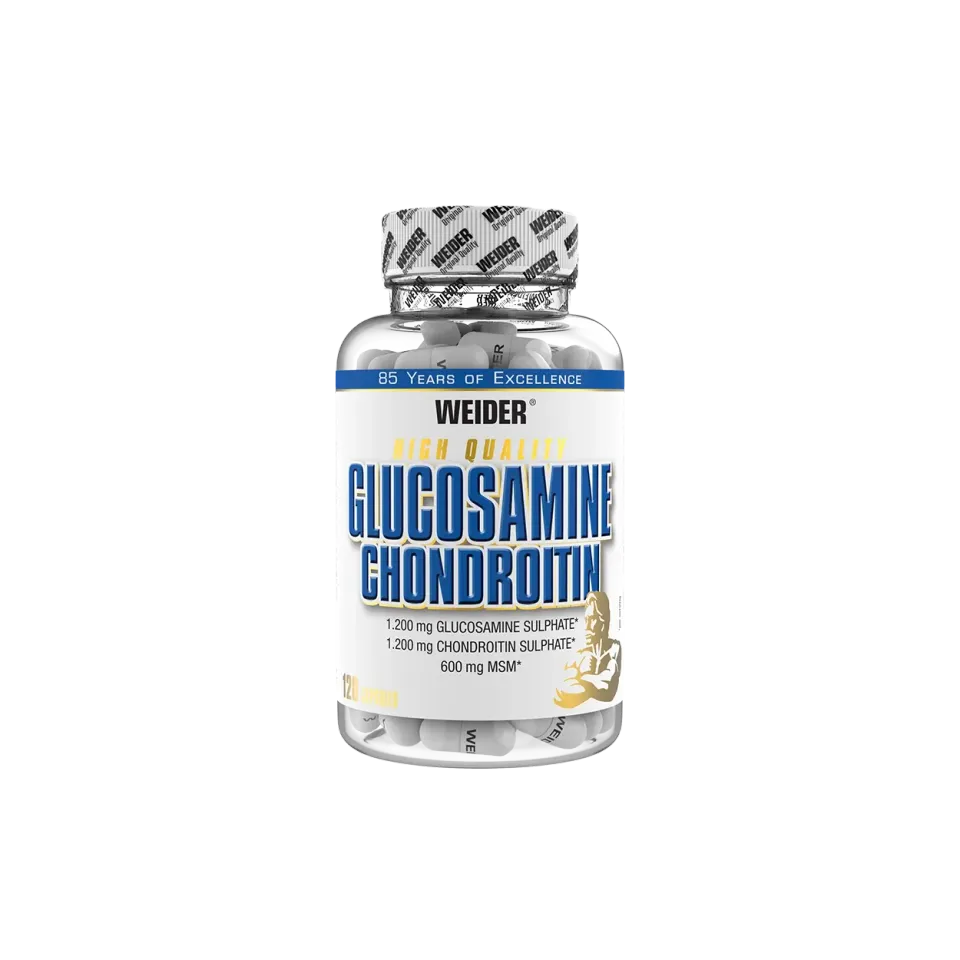 Weider Glucosamine + Chondroitin Plus MSM gélules 120 avec MSM