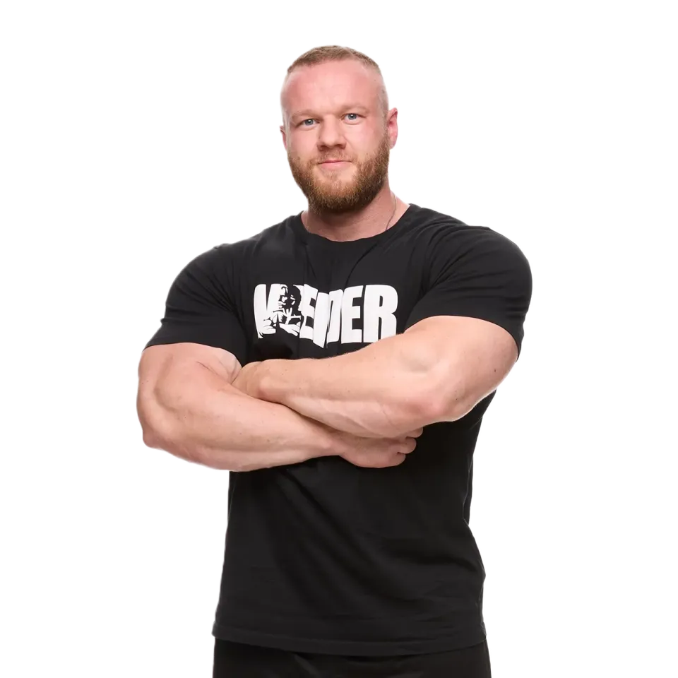 Weider Revival T-Shirt unisexe XL noir logo blanc