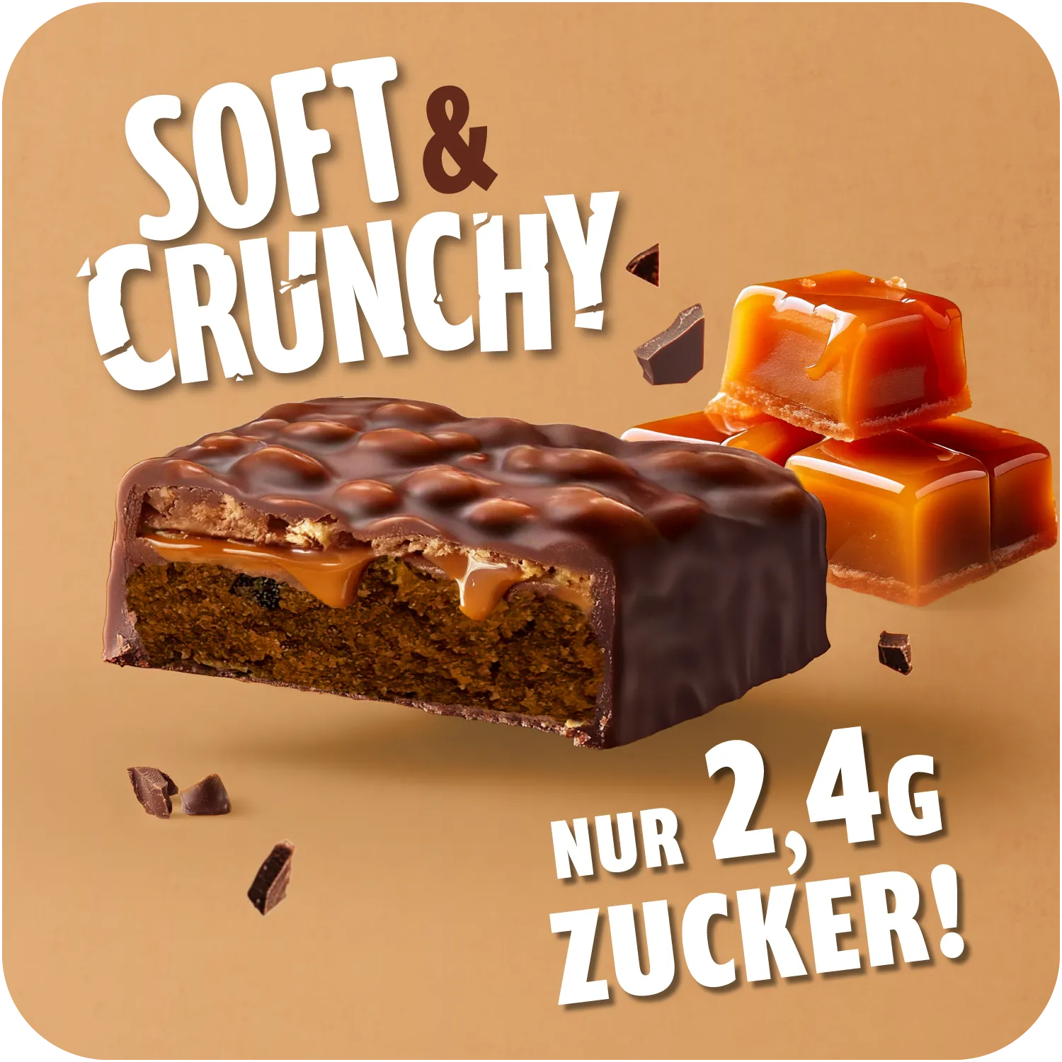 AllStars Muscle Protein Bar barre protéinée Chocolate Caramel 1 barre