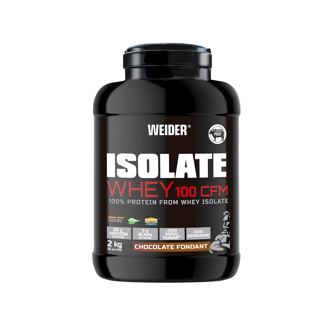 Weider Isolate Whey 100 CFM protéine en poudre Banane 420 g avec Digezyme
