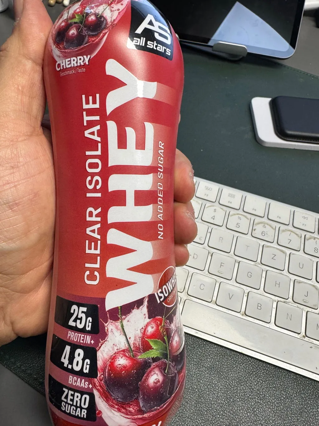 AllStars Isowhey Clear Isolate RTD boisson protéinée tropicale 500 ml