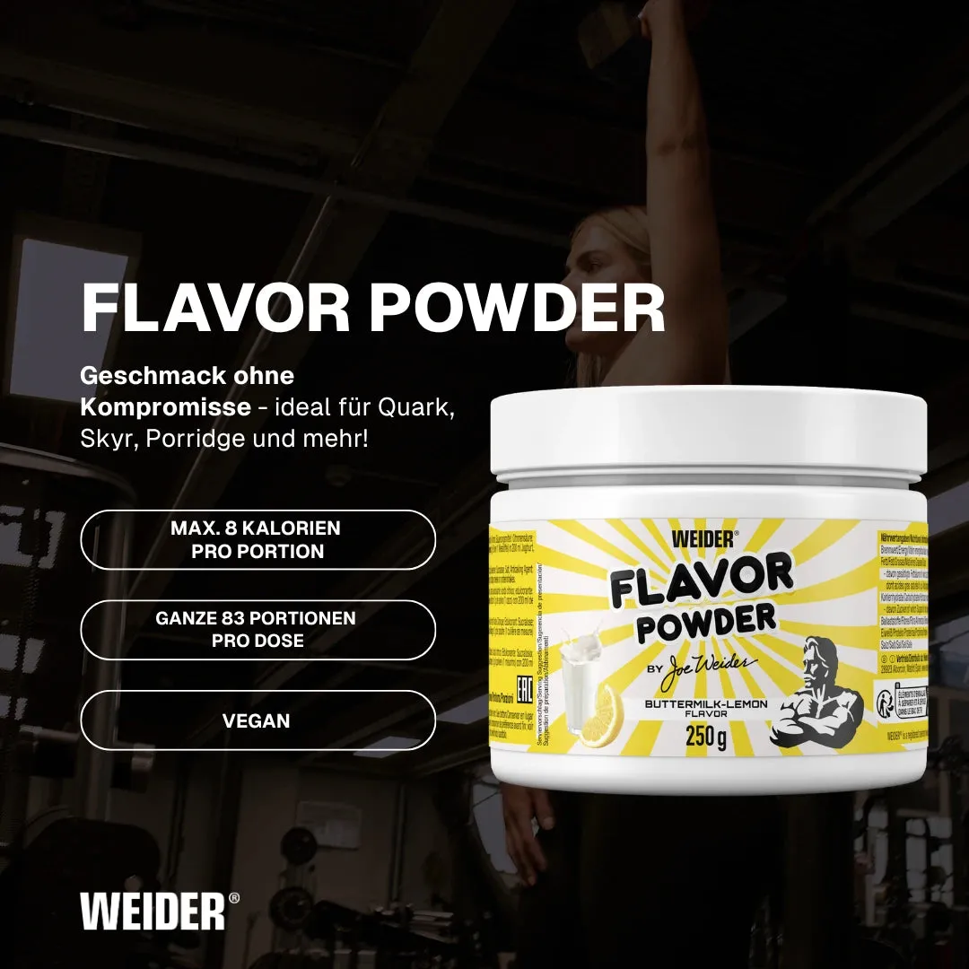 Weider Flavor Powder poudre aromatisante Mango-Lassi 83 portions faible calorie