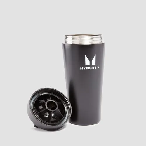 Myprotein shaker en métal noir 750 ml recyclé