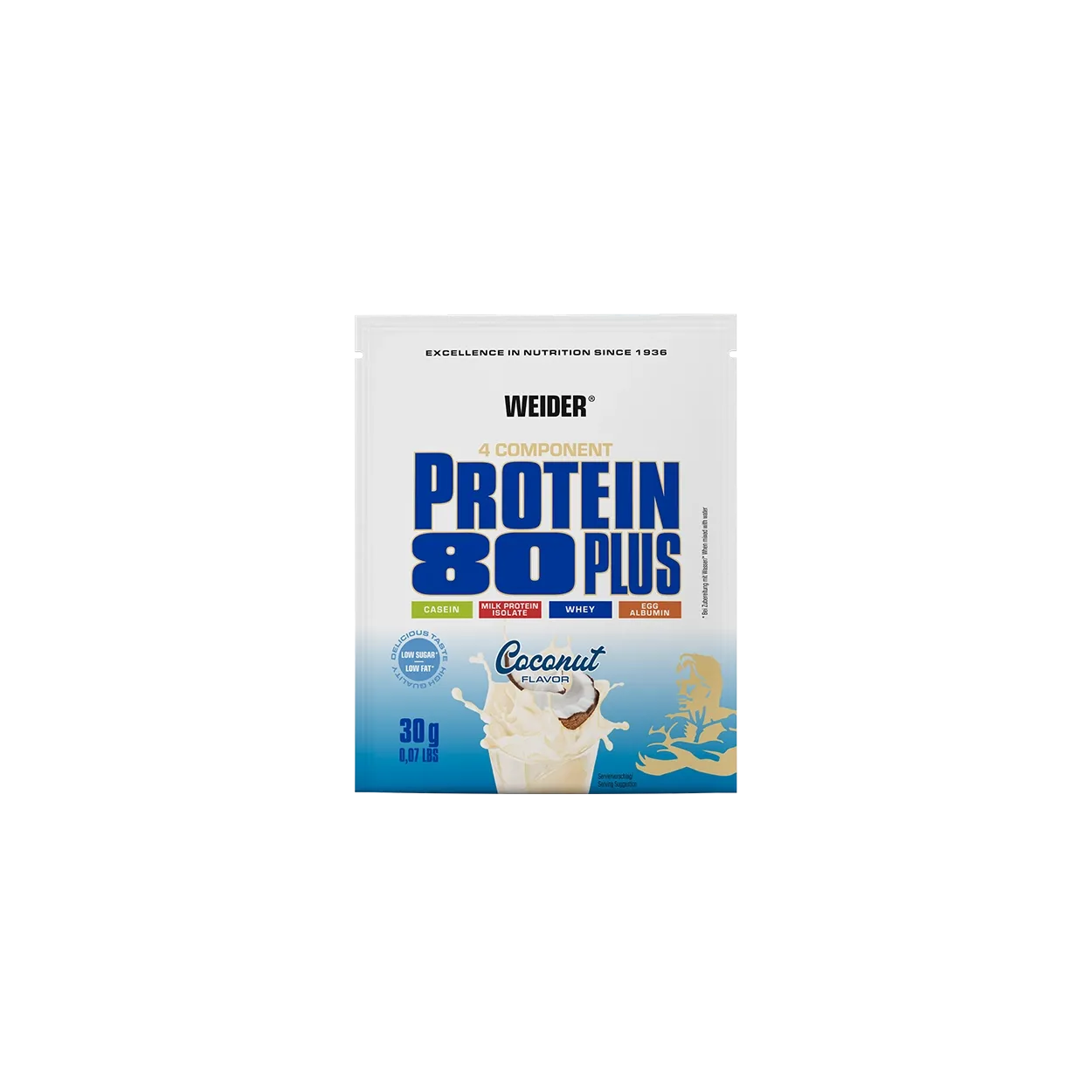 Weider Protein 80 Plus Probierbeutel poudre protéinée 30 g vanille