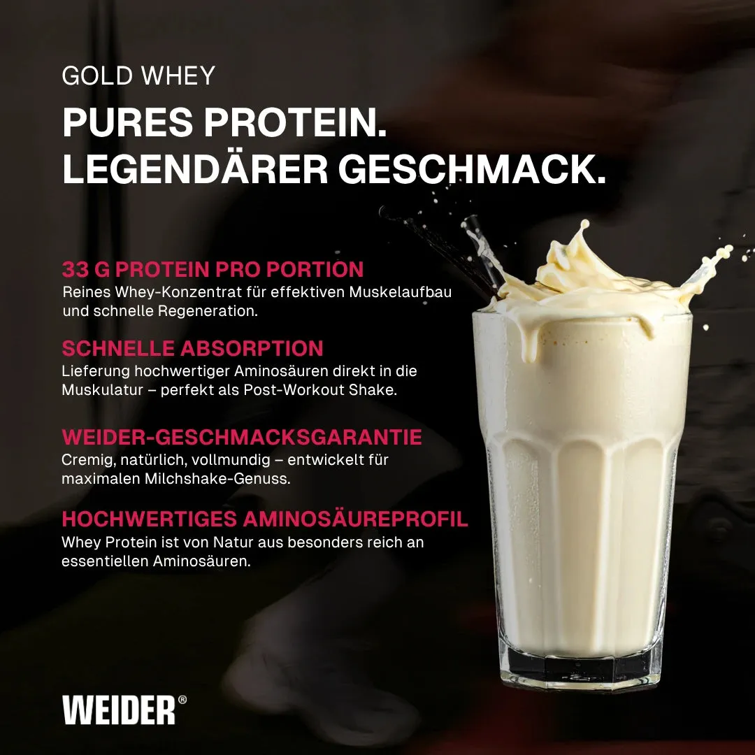 Weider Gold Whey protéine whey 500 g chocolat au lait