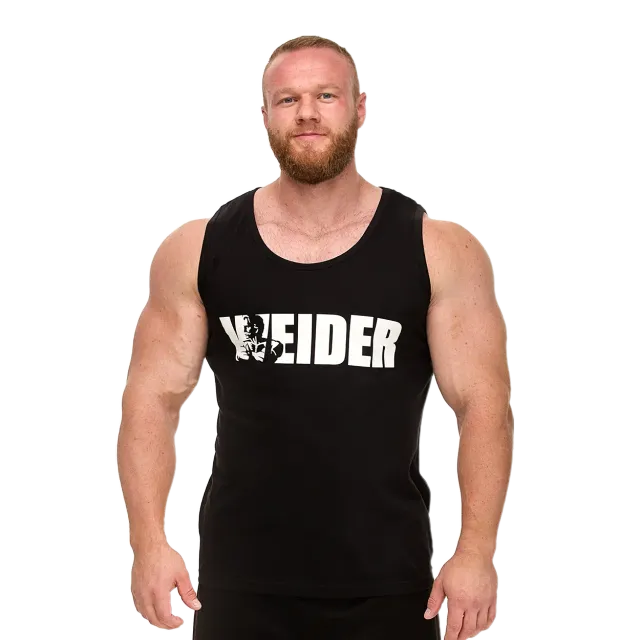 Weider Revival Tanktop débardeur homme L noir coton