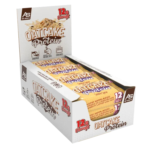 AllStars Oatcake Protein Bar barre protéinée Golden Syrup 1 barre 80 g