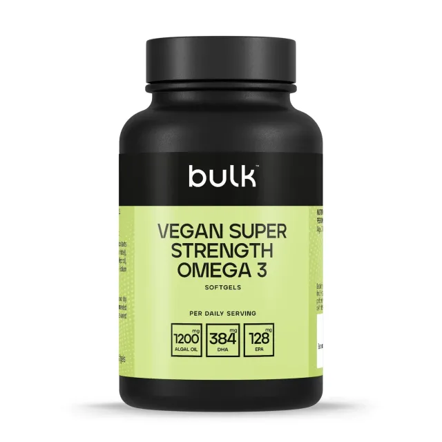 Bulk Omega 3 végétalien gélules huile d’algues DHA EPA