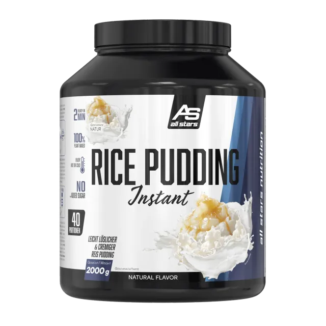 AllStars Rice Pudding poudre 400 g goût neutre