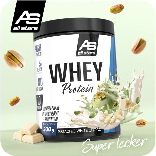AllStars Whey Protein whey protéine 300 g Iced Matcha Latte