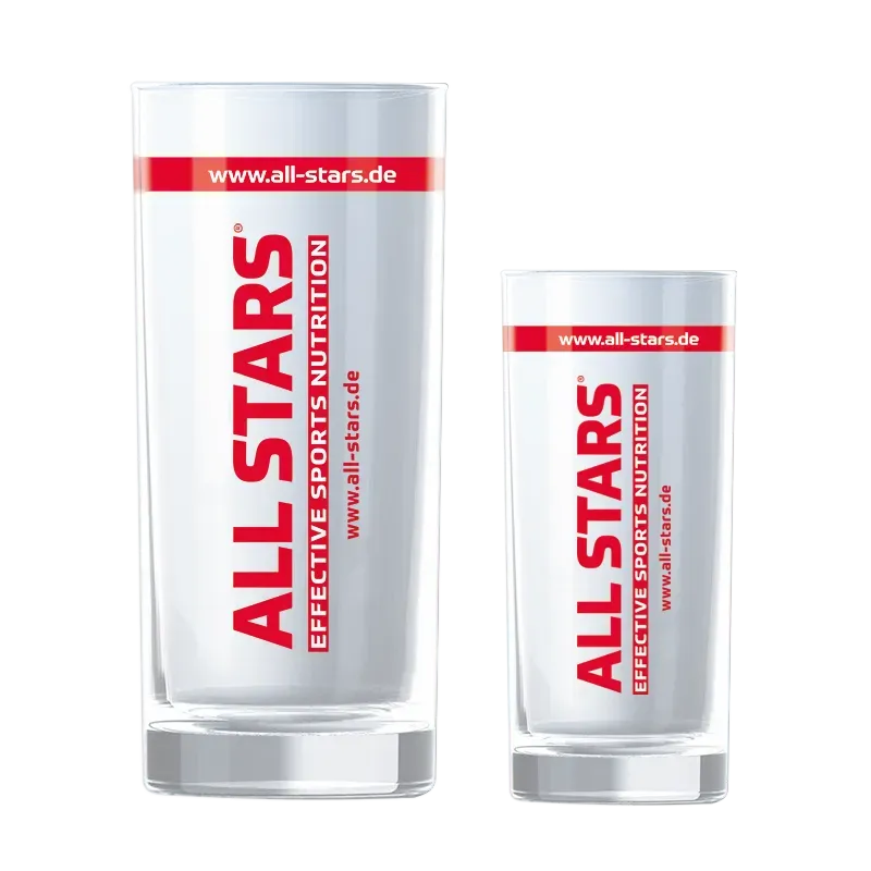 AllStars verres 500 ml lot de 12 transparent