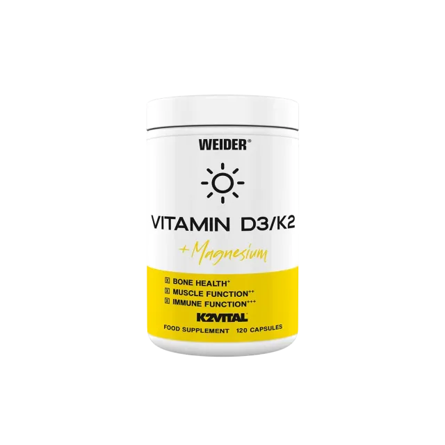 Weider Vitamin D3/K2 Kapseln gélules vitamine D3 K2