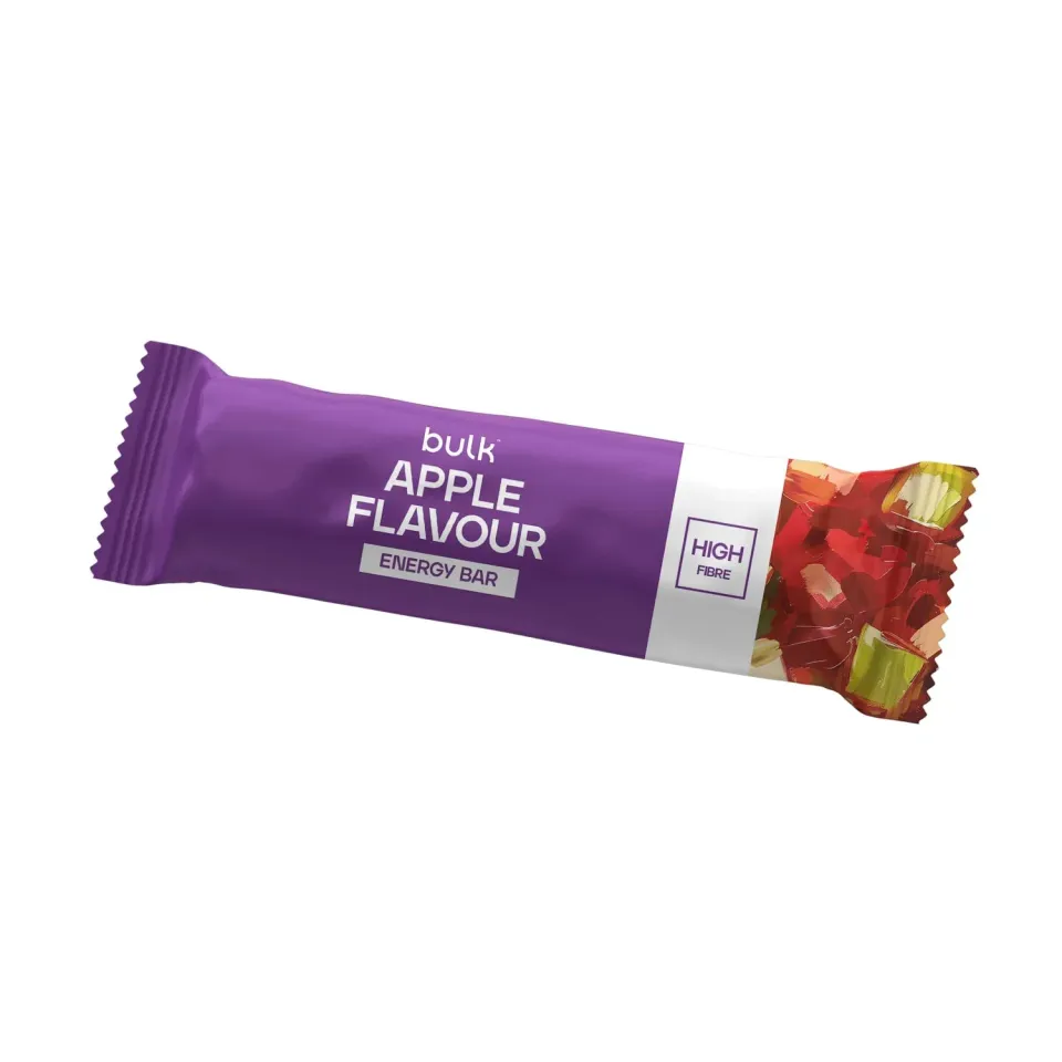 Bulk Energy Bar barre énergétique pomme 12 x 40 g fibres