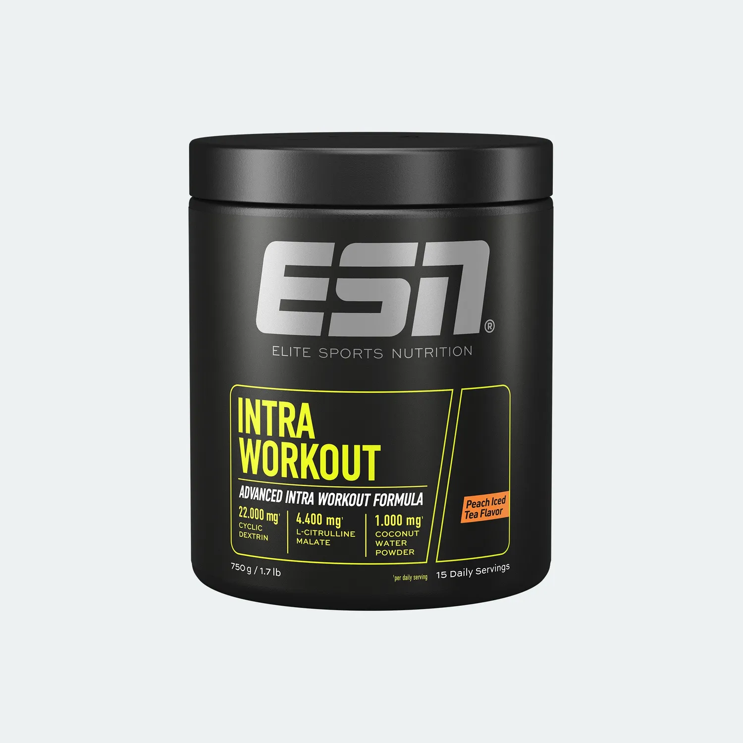 ESN Intra Workout boisson effort cerise 750g électrolytes
