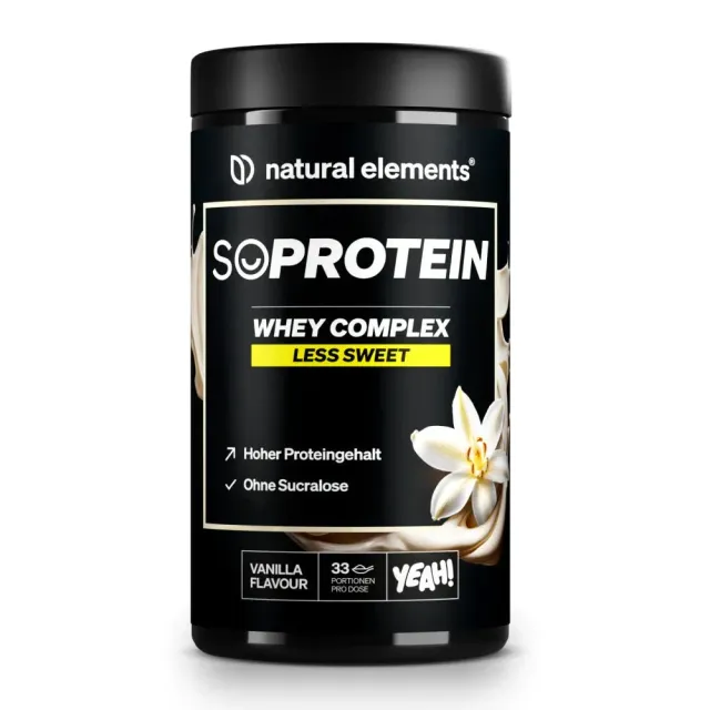 Natural Elements Whey Protein poudre 1000 g vanille