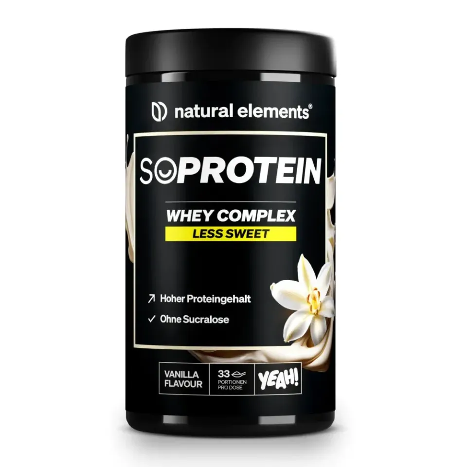 Natural Elements Whey Protein poudre 1000 g vanille